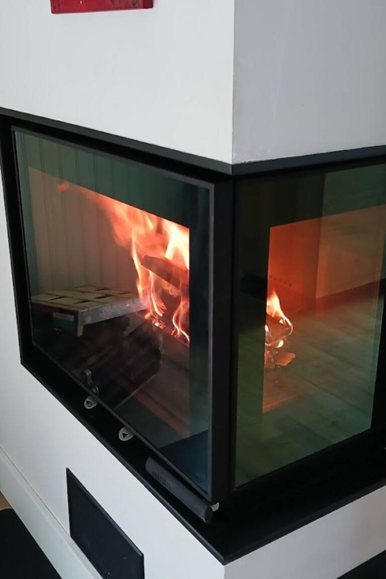 Cheminée à Chaponost